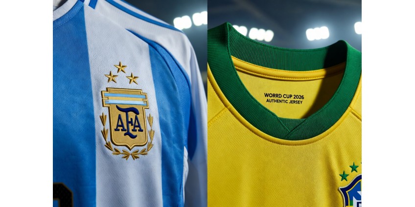 Albiceleste vs. Seleção: Argentina and Brazil World Cup 2026 Jersey Comparison