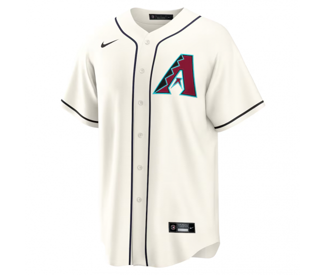 Arizona Diamondbacks Nike Home Custom Replica Jersey Cream