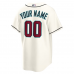 Arizona Diamondbacks Nike Home Custom Replica Jersey Cream