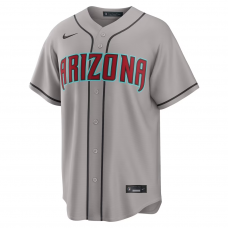 Corbin Carroll Arizona Diamondbacks Nike Road Replica Jersey Gray Corbin Carroll Arizona Diamondbacks Nike Road Replica Jersey Gray
