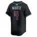 Ketel Marte Arizona Diamondbacks Nike Alternate Limited Jersey Black