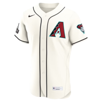 Ketel Marte Arizona Diamondbacks Nike Home Authentic Sponsor Patch Jersey Cream