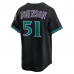 Randy Johnson Arizona Diamondbacks Nike Throwback Cooperstown Collection Limited Jersey Black