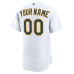Athletics Nike Home Authentic Custom Jersey White