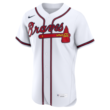 Atlanta Braves Nike Home Authentic Custom Jersey White Atlanta Braves Nike Home Authentic Custom Jersey White