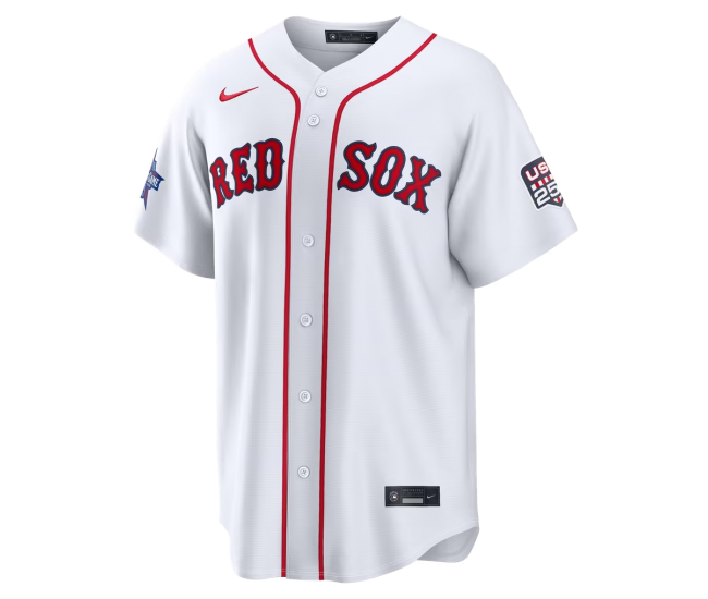 2026 All Star Edition Stars & Stripes Boston Red Sox Nike White Stadium Pick A Player Jersey