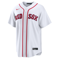 Boston Red Sox Nike Home Replica Custom Jersey White
