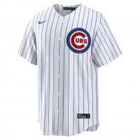 Chicago Cubs Nike Home Replica Custom Jersey White