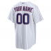 Chicago Cubs Nike Home Replica Custom Jersey White