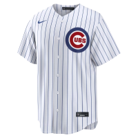 Chicago Cubs Nike Home Stadium Custom Jersey White