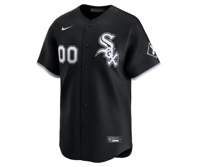 Chicago White Sox Nike Alternate Limited Custom Jersey Black