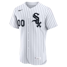 Chicago White Sox Nike Home Authentic Custom Jersey White Chicago White Sox Nike Home Authentic Custom Jersey White