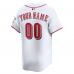 Cincinnati Reds Nike Home Limited Custom Jersey White