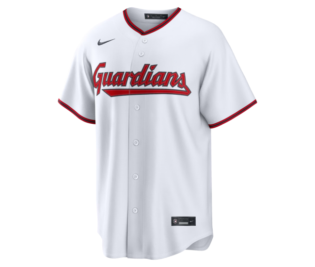 Cleveland Guardians Nike Home Replica Custom Jersey White