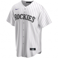 Colorado Rockies Nike Home Replica Custom Jersey White