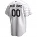 Colorado Rockies Nike Home Replica Custom Jersey White
