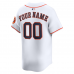 Houston Astros Nike Home Limited Custom Jersey White