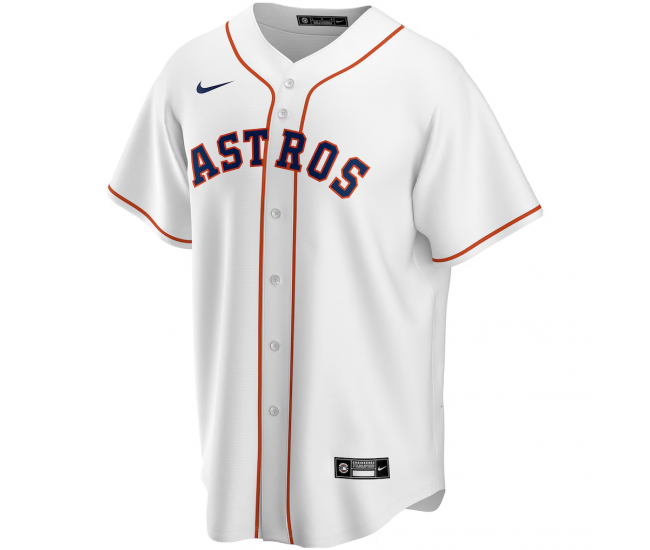 Houston Astros Nike Home Replica Custom Jersey White