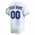 Kansas City Royals Nike Home Limited Custom Jersey White