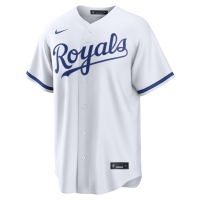 Kansas City Royals Nike Home Replica Custom Jersey White