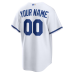 Kansas City Royals Nike Home Replica Custom Jersey White