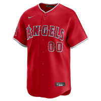 Los Angeles Angels Nike Alternate Limited Custom Jersey Red