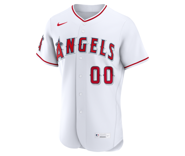 Los Angeles Angels Nike Home Authentic Custom Jersey White