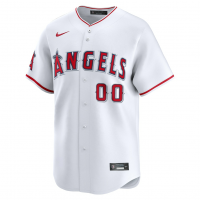 Los Angeles Angels Nike Home Limited Custom Jersey White