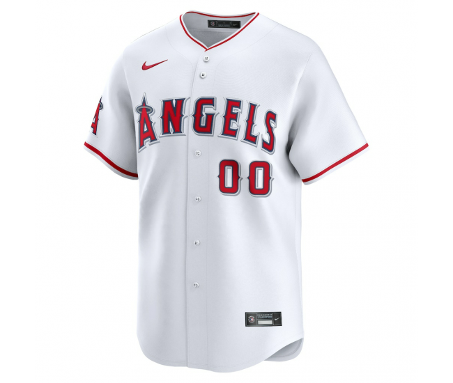 Los Angeles Angels Nike Home Limited Pick A Player Retired Roster Jersey White