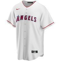 Los Angeles Angels Nike Home Replica Custom Jersey White