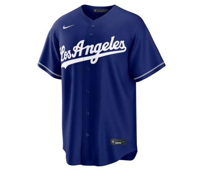 Los Angeles Dodgers Nike Alternate Replica Custom Jersey Royal
