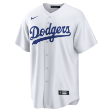 Los Angeles Dodgers Nike Home Replica Custom Jersey White Los Angeles Dodgers Nike Home Replica Custom Jersey White