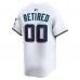 Miami Marlins Nike Home Limited Pick A Player Retired Roster Jersey White