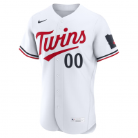 Minnesota Twins Nike Home Authentic Custom Jersey White