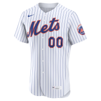New York Mets Nike Home Authentic Custom Jersey White