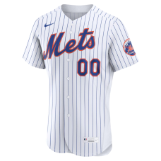 New York Mets Nike Home Authentic Custom Jersey White New York Mets Nike Home Authentic Custom Jersey White