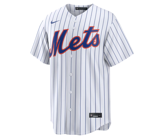 New York Mets Nike Home Replica Custom Jersey White
