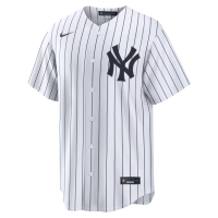 New York Yankees Nike Home Replica Custom Jersey White