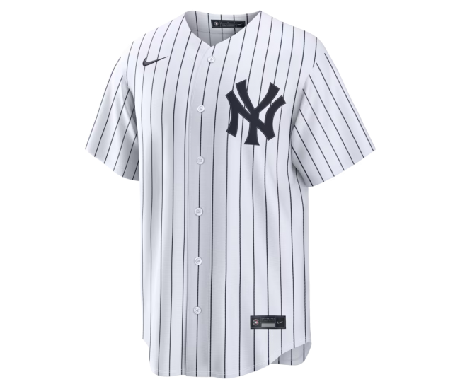 New York Yankees Nike Home Replica Custom Jersey White