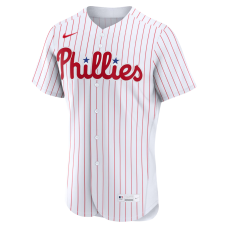 Philadelphia Phillies Nike Home Authentic Custom Jersey White Philadelphia Phillies Nike Home Authentic Custom Jersey White