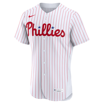 Philadelphia Phillies Nike Home Authentic Custom Jersey White