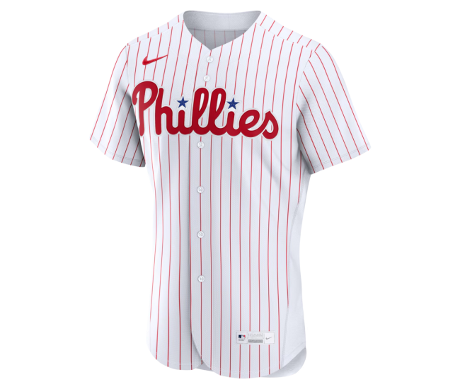 Philadelphia Phillies Nike Home Authentic Custom Jersey White
