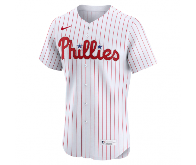 Philadelphia Phillies Nike Home Elite Custom Jersey White