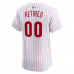 Philadelphia Phillies Nike Home Elite Pick A Player Retired Roster Jersey White