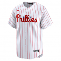 Philadelphia Phillies Nike Home Limited Custom Jersey White
