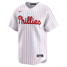 Philadelphia Phillies Nike Home Limited Custom Jersey White Philadelphia Phillies Nike Home Limited Custom Jersey White