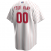 Philadelphia Phillies Nike Home Replica Custom Jersey White