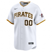 Pittsburgh Pirates Nike Home Limited Custom Jersey White