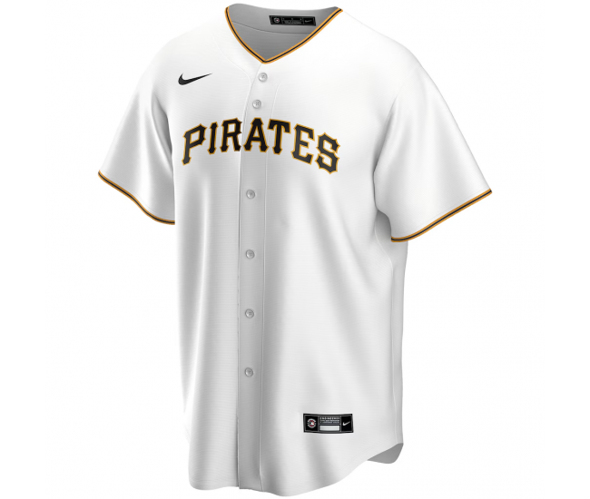Pittsburgh Pirates Nike Home Replica Custom Jersey White