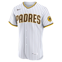 San Diego Padres Nike Home Authentic Custom Jersey White